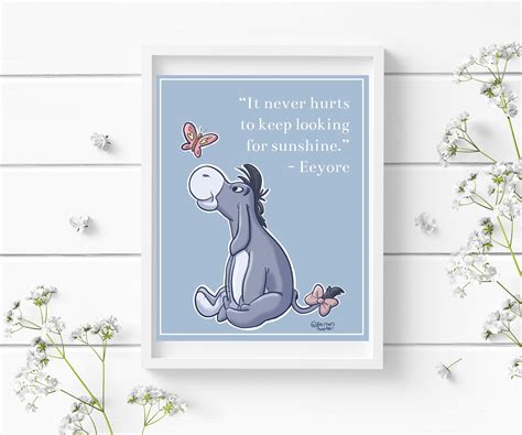 Eeyore Quotes Wall Art