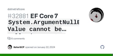 Ef Core Power Tools System.argumentnullexception Value Cannot Be Null