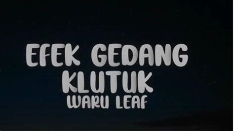 efek visual bunga