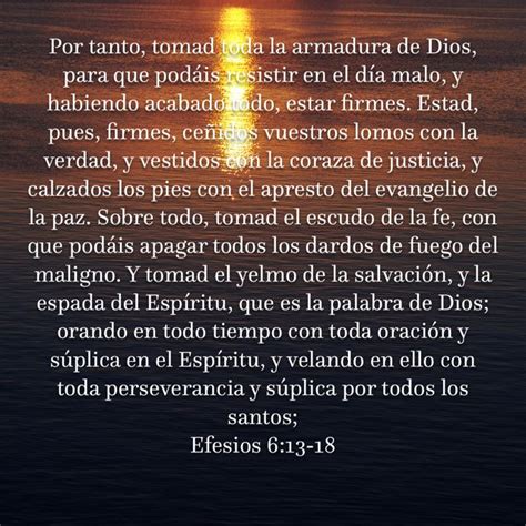 efesios 6:13-18 espanol