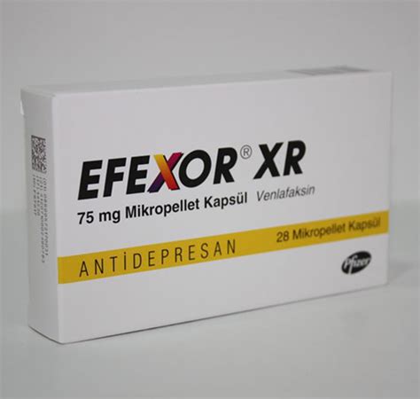 efexor xr 75 mg yan etkileri