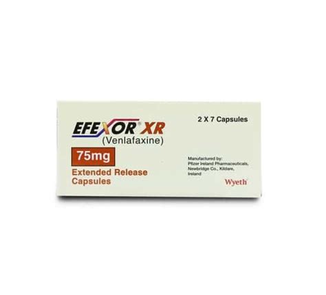 efexor xr 75mg uses