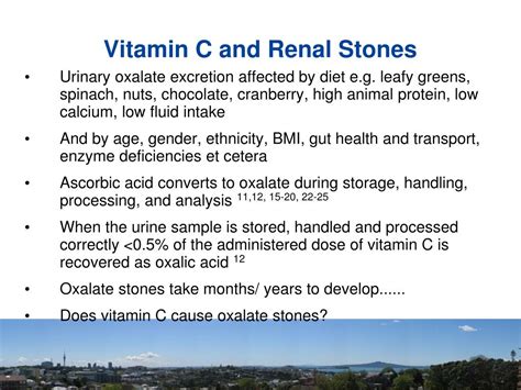 Effect Of Vitamin C On Kidney Function