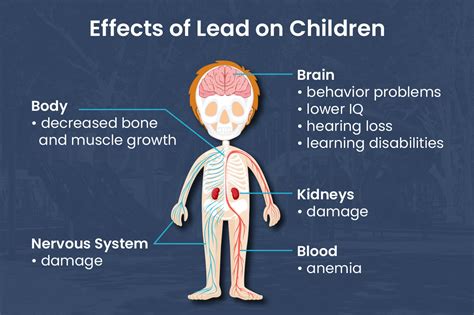 Lead Poisoning Dangers Infographic from d’Oliveira & Associates. The