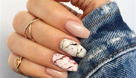 Pin by Maika on Idées ongles Marble acrylic nails