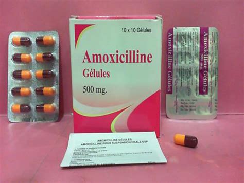 effet secondaire antibiotique amoxicilline