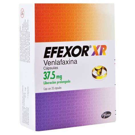 Efexor XR 37.5 mg 20 cápsulas de liberación prolongada Walmart
