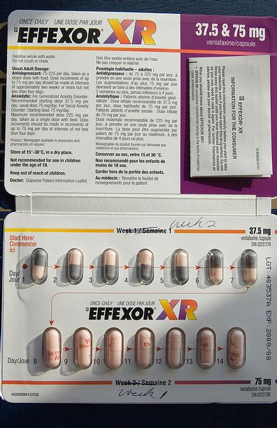 effexor dosage