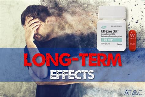 effexor side effects men long term