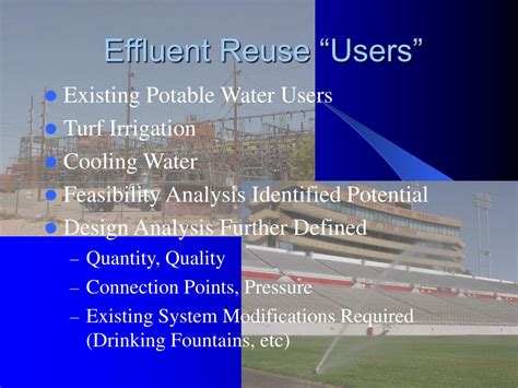 Effluent Reuse Guidelines