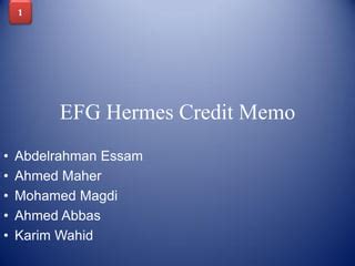 efg hermes credit rating