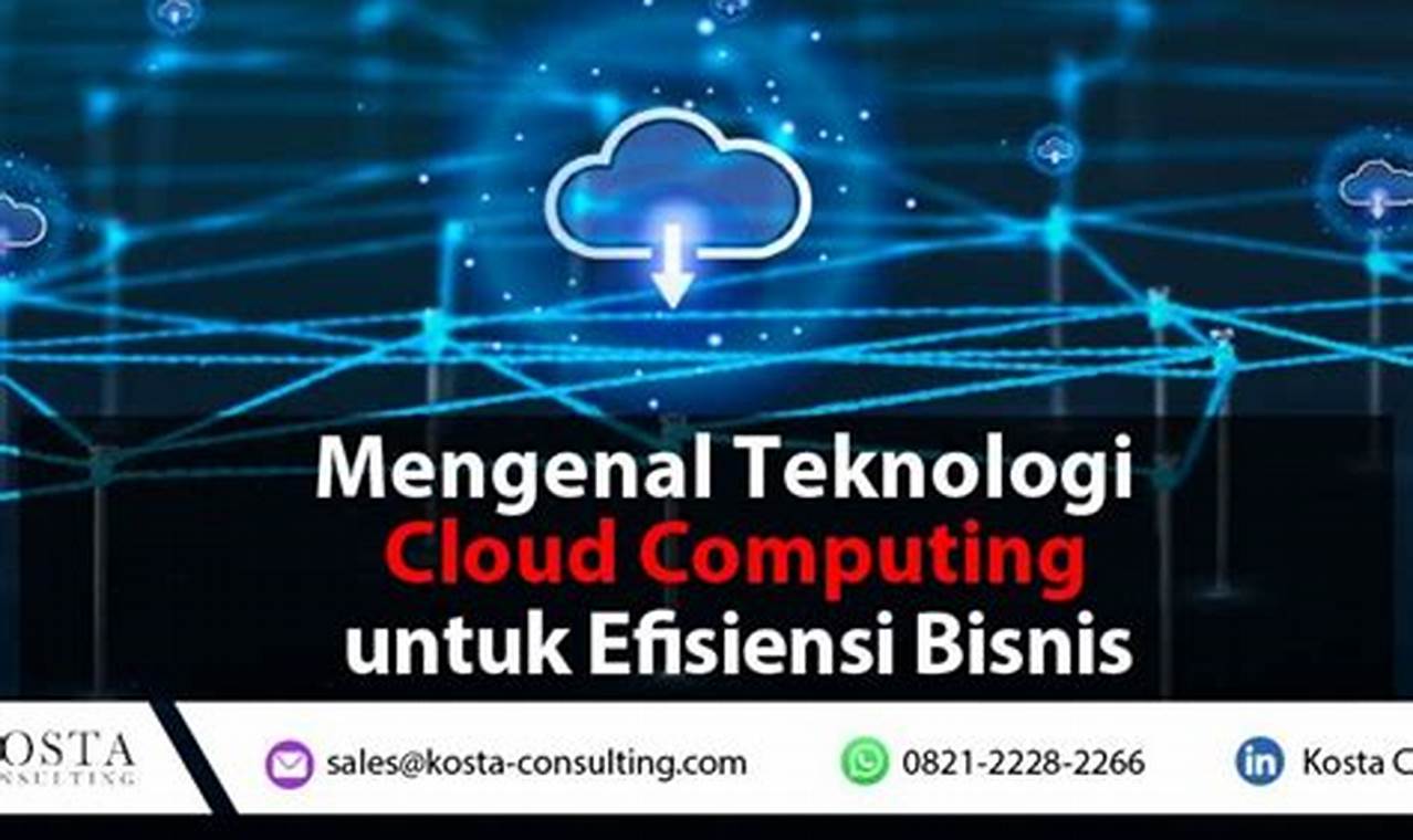efisiensi teknologi cloud computing