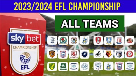 efl championship teams 2023/24
