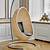 egg chair with stand indoor