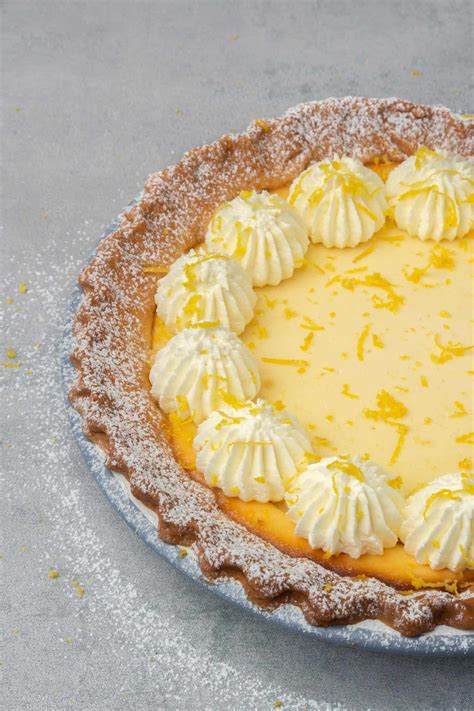 Image of egg and ricotta pie