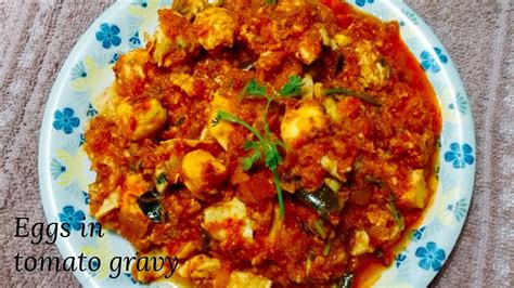 egg curry with onion and tomato