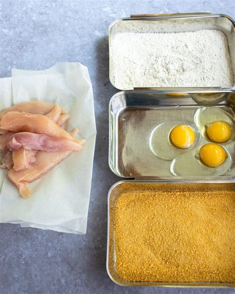 Egg Flour Then Breadcrumbs