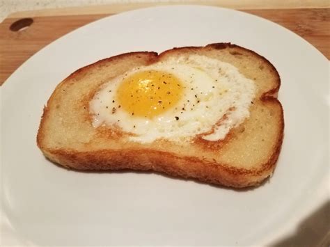 Egg In A Hole Sourdough