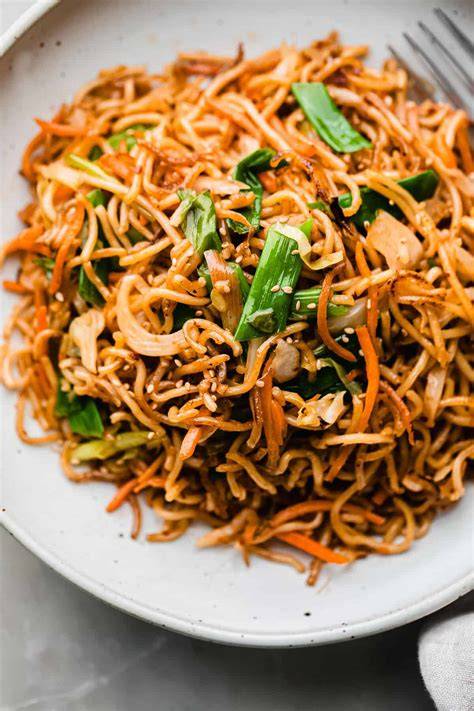 egg noodles pan-fried