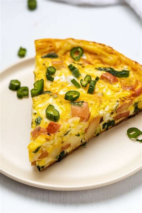 Egg Potato Broccoli Frittata