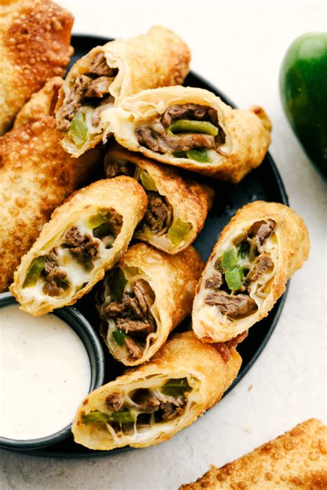 Egg Rolls Queso