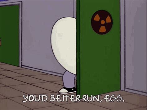 Egg Simpsons Gif