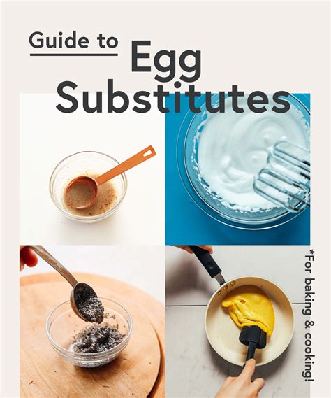 Egg Substitutes Are Made From