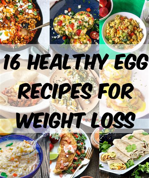 Egg Weight Loss Meals