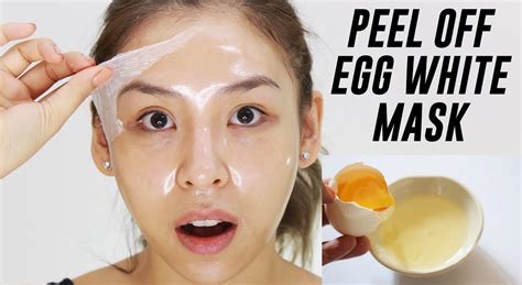 Masker Putih Telur