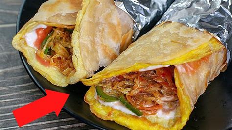 Egg With Wrap In Pan