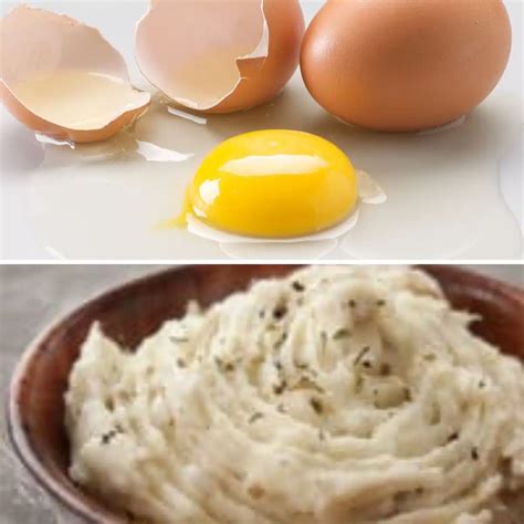 Egg Yolks In Mashed Potatoes