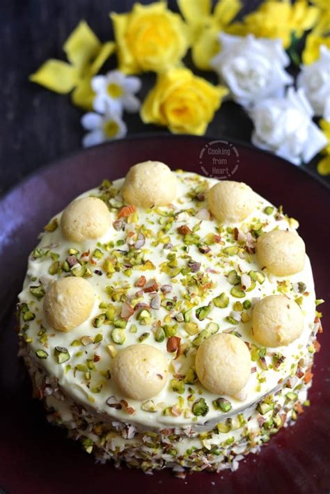 Flavors N Colors Eggless Rasmalai Cake