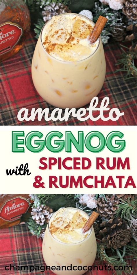 Eggnog Amaretto Rum