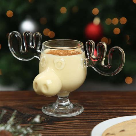 Eggnog Glass Moose
