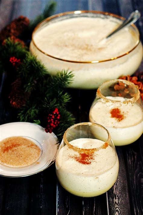 Eggnog With Kahlua And Rum