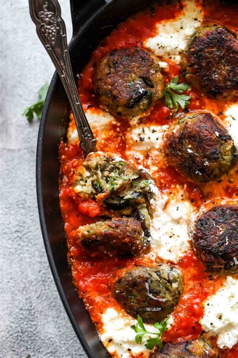 eggplant parmesan meatballs recipe