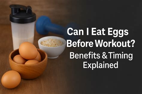 eggs before a workout