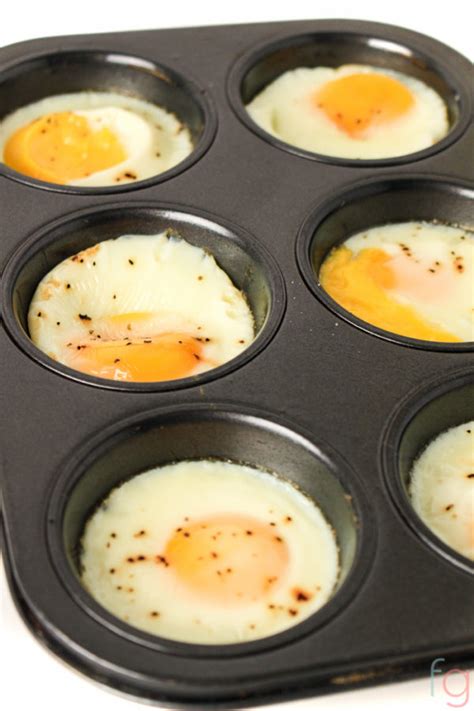 Eggs Cooked In A Muffin Pan