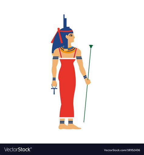 egyptian goddess isis headdress