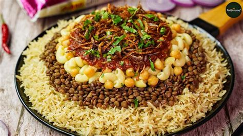 egyptian street food koshari recipe