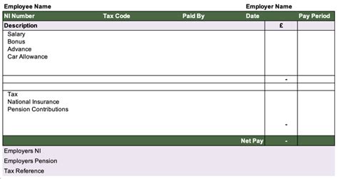 ei cont in payslip