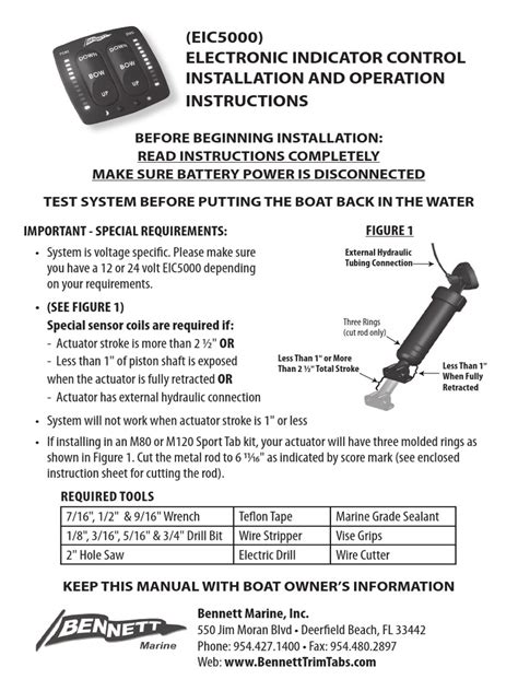 Eic5000 Installation Instructions