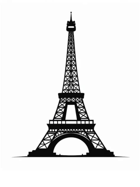 Eiffel Tower Printable Image Transfer