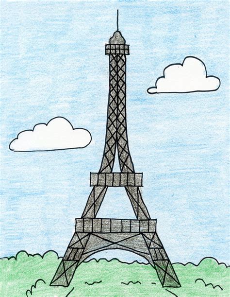 eiffel tower structure for kids