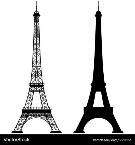 eiffel tower vector free