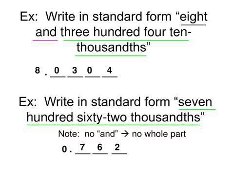 SOLVEDWrite six and thirtyfour thousandths as a decimal.