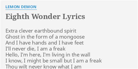 Lemon Demon "Eighth Wonder" YouTube