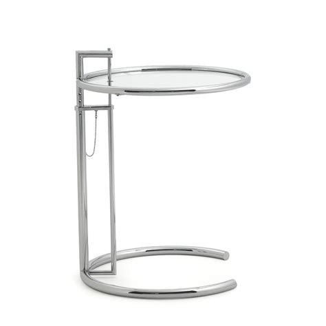 Eileen Gray Höhenverstellbarer Cocktail Tisch E 1027 Eileen gray