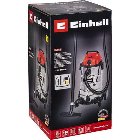 Einhell Nass Trockensauger THVC 1930 SA (1500 W, 190 mbar, 30 l