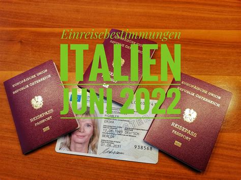 einreisebestimmungen italien corona aktuell